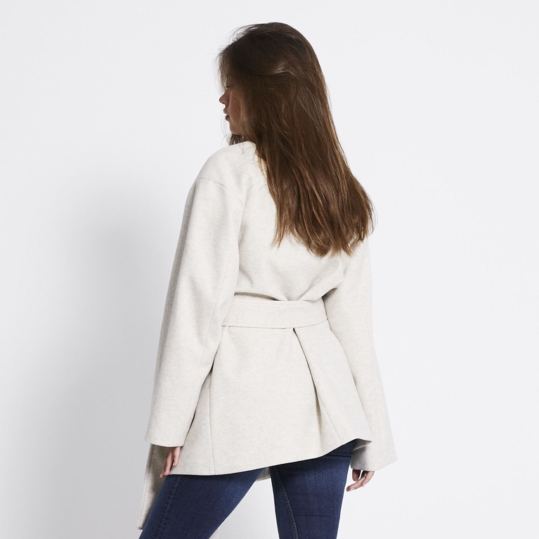 Belted coat "Lexie" Light Beige